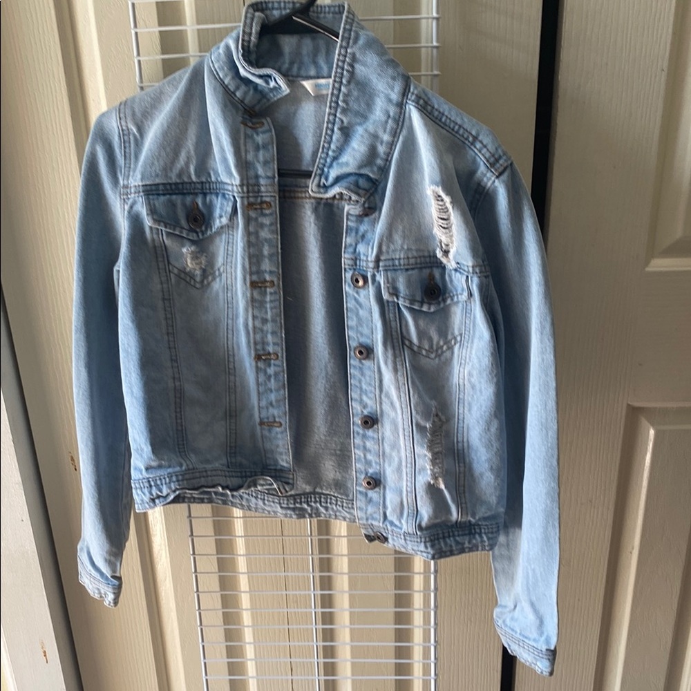 Classic Light Blue Denim Jacket